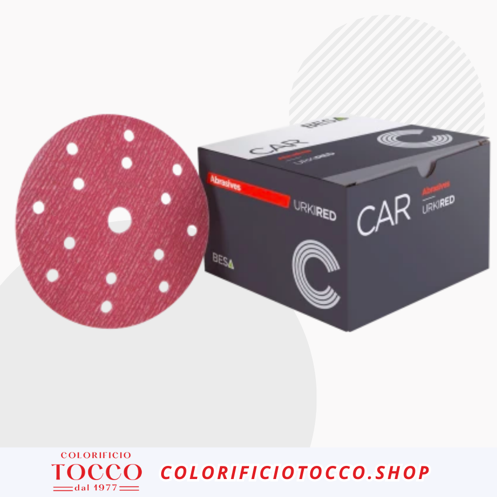 DISCHI ABRASIVI BESA 15 FORI D.150