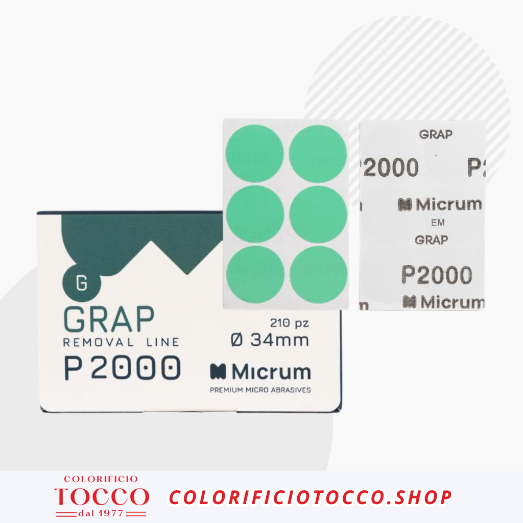 MICRUM GRAP DISCHI D.34MM (6PZ.)