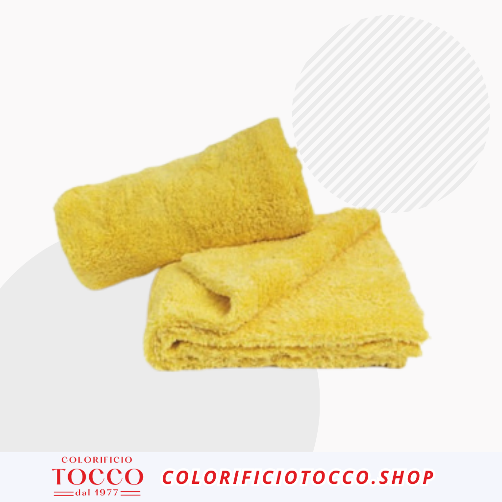 PANNO MICROFIBRA 40X40 BERRY/LEMON