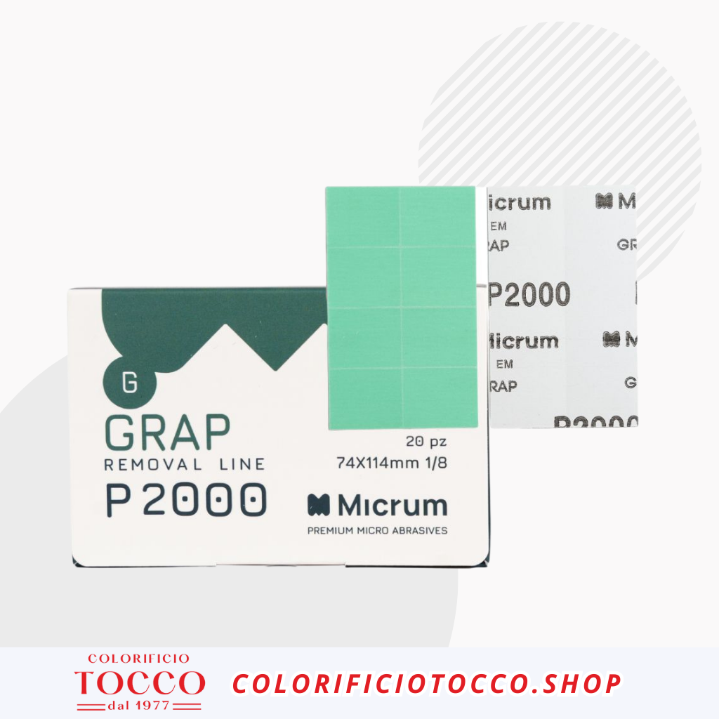 Micrum – GRAP  Removal Line – Fogli 74x114 mm da 1/8