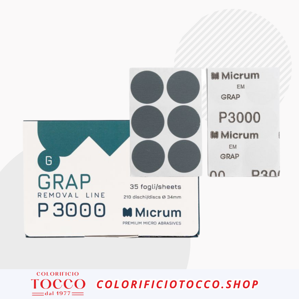MICRUM GRAP DISCHI D.34MM (6PZ.)