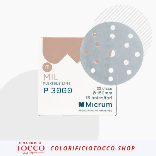 Dischi 3000 abrasivi di finitura MICRUM MIL